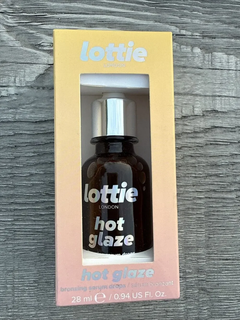Lottie London Hot Glaze Bronzing Drops Tinted Serum Hyaluronic